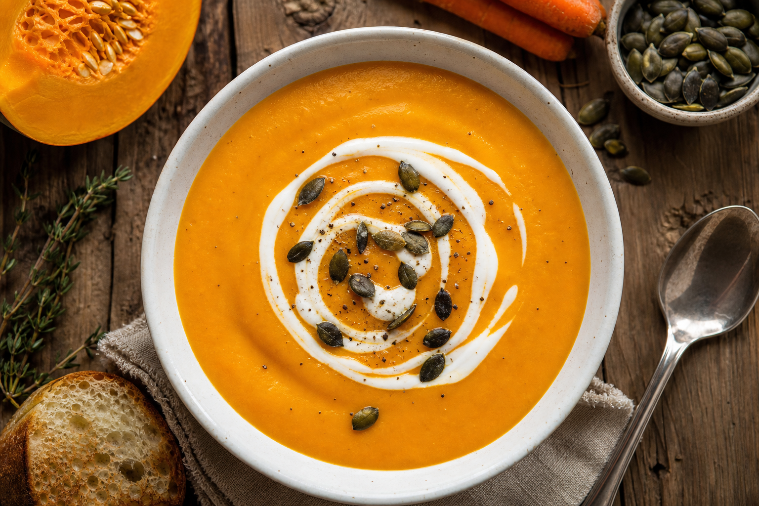 Crema de Calabaza