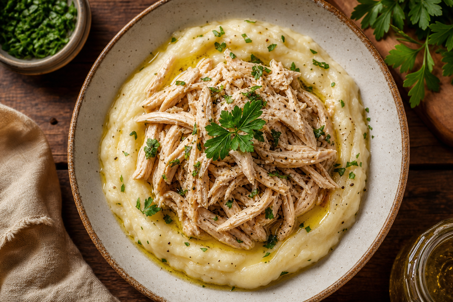 Puré de Pollo