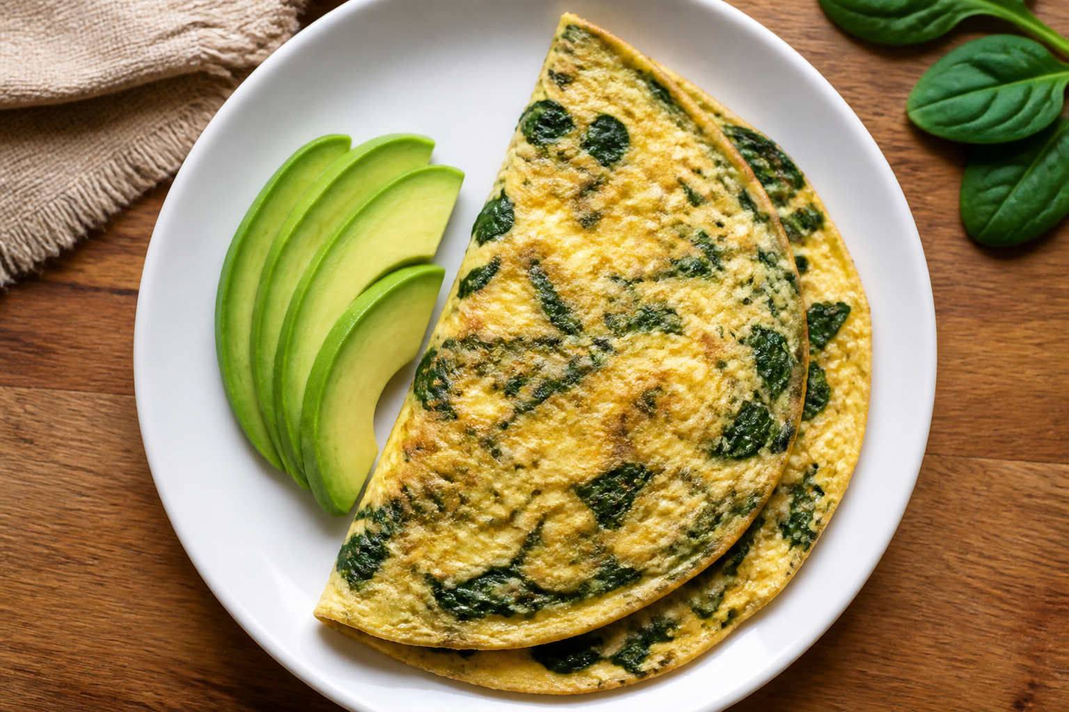 Tortilla de Espinaca