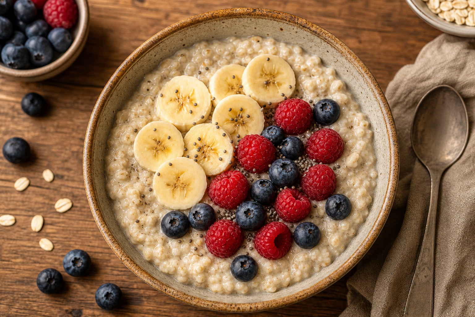 Avena con Plátano
